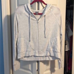 Aerie Zip-Up Cropped Lightweight Jacket